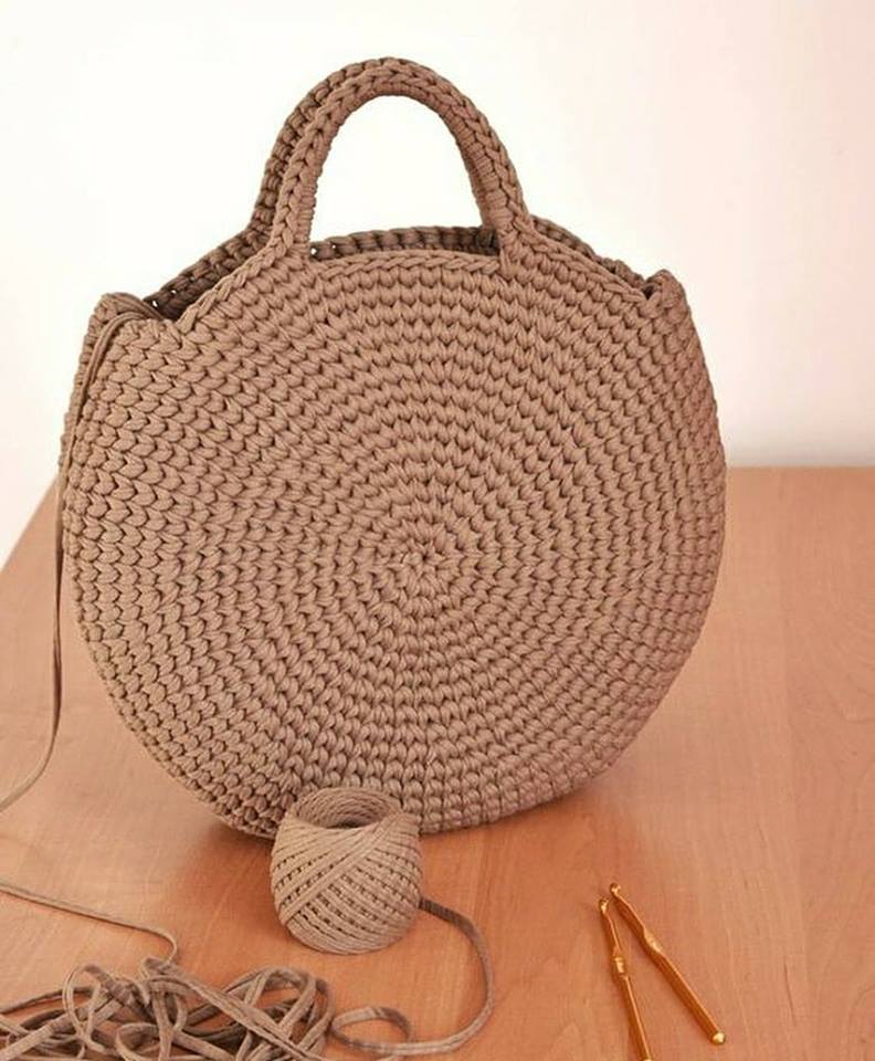 todos los días Viva Amarillento Bolsa en crochet (Patrón) - Crochetisimo