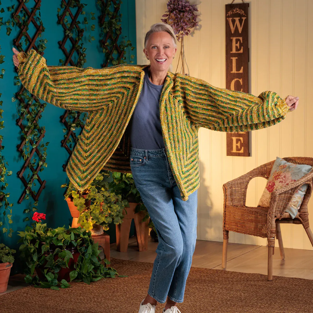 HECHO EN CASA! La Prueba de que tu Cárdigan Primar en Crochet PATRON GRATIS 