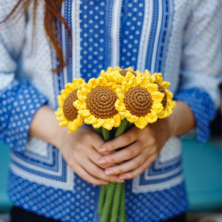  Magníficos patrones de flores a crochet