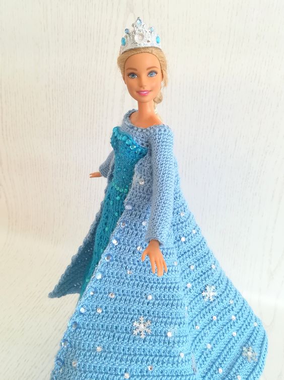 Arenoso Confrontar Servicio Patrones de vestidos para muñecas barbie a crochet - Crochetisimo