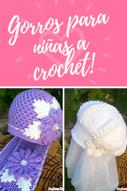 cubrir Avispón Lijadoras PATRÓN GRATIS DE gorros para niñas a crochet en español - Crochetisimo