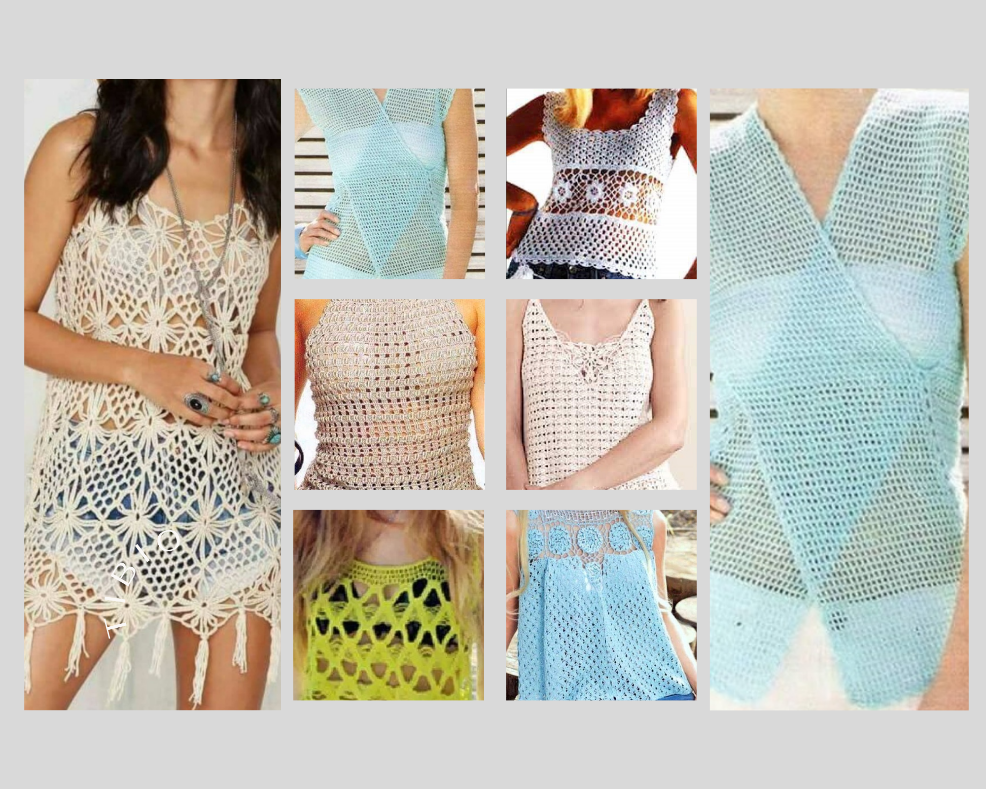 PATRONES VERANIEGAS A CROCHET PASO A PASO -