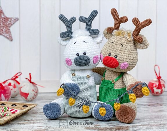 PATRÓN GRATIS RENO NAVIDEÑO AMIGURUMI paso a paso en español - Crochetisimo