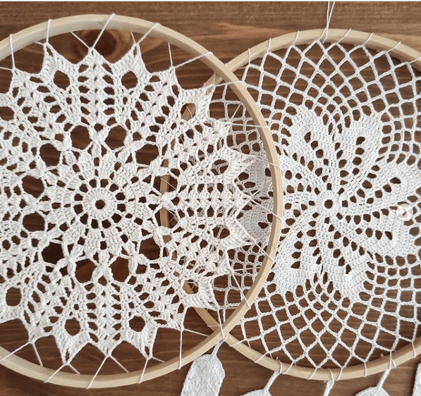 Patrón de Mandalas en telares bordado - Crochetisimo
