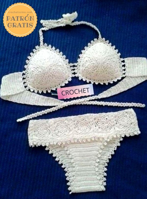 Erradicar Descendencia maestría PATRÓN GRATIS Trajes de Baños a crochet la ULTIMA TENDENCIA! - Crochetisimo