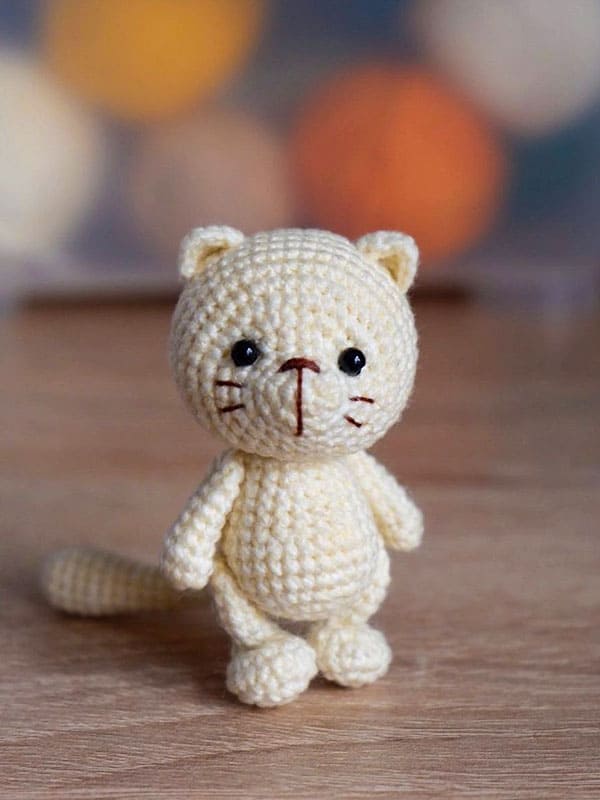 Playing Cats PDF Amigurumi Crochet Pattern