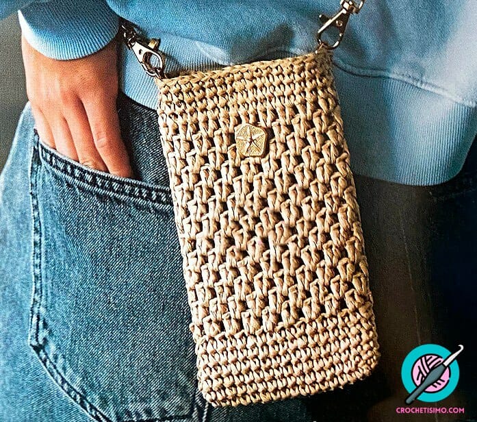 PATRON GRATIS Bolsa en Smartphone - Crochetisimo