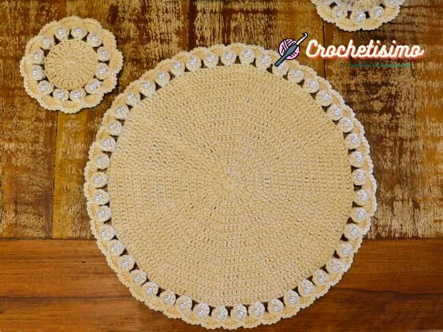 GRATIS Hermosas Servilletas para la Mesa a Crochet - Crochetisimo