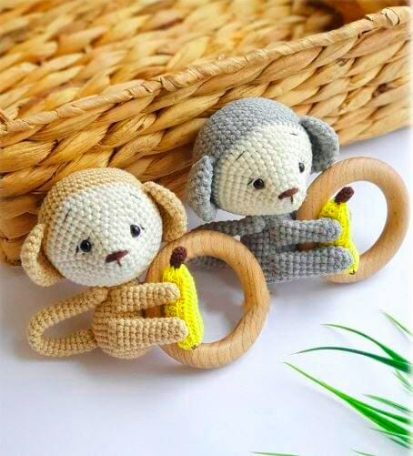 Sonajeros Amigurumis, el mejor estímulo para que los bebés aprendan -  Piccoli Toys