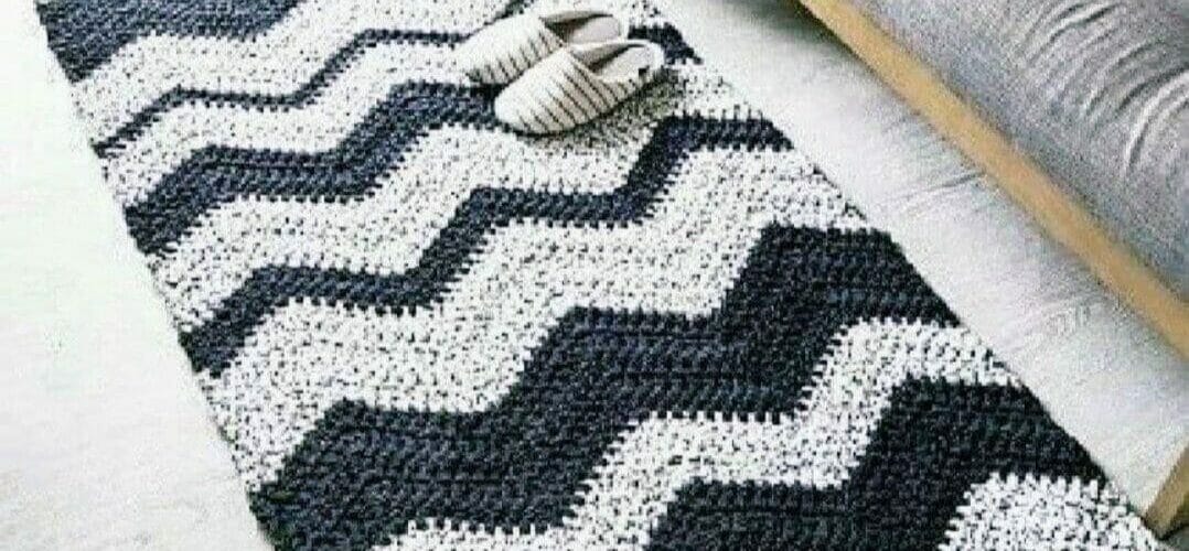 PATRON GRATIS Alfombra para Cocina en Crochet - Crochetisimo