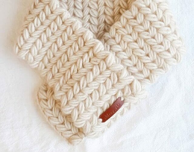 bufandas a crochet para niñas