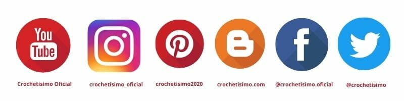 redes sociales de crochetisimo