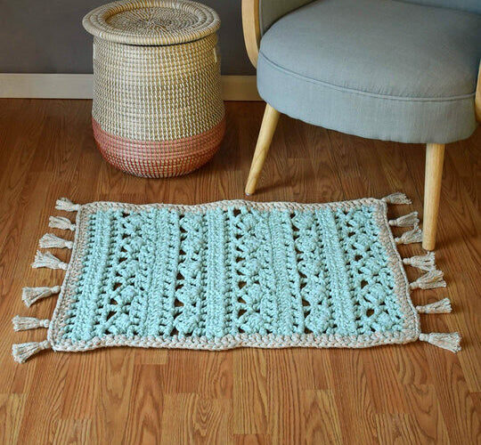 Alfombras infantiles a crochet paso a paso cheap