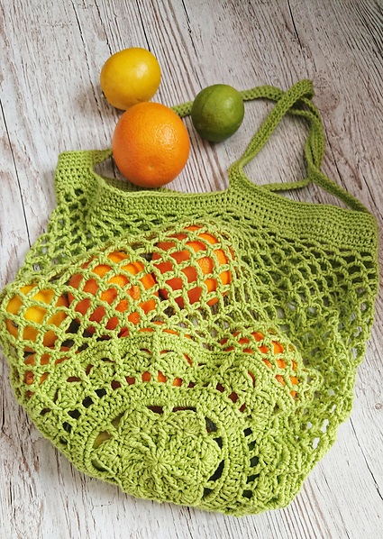 Bolsa de top mercado crochet