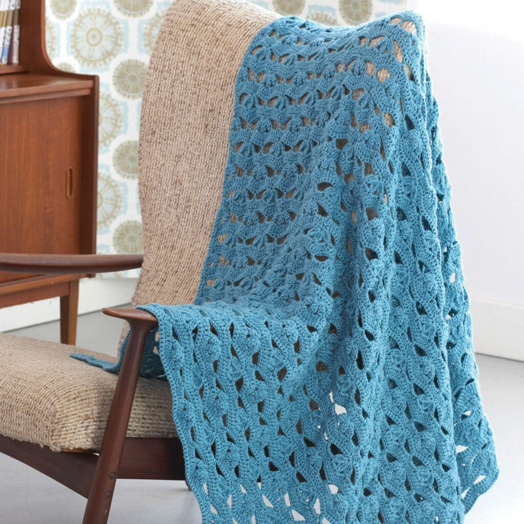 Patrón De Tejer Para Bebés Manta De Bebé Afgano, Patrón De Punto De Hilo Aran, Patrón De Punto De 3 Colores, Medidas Terminadas Son 74 Cm X 69 Cm, KP444