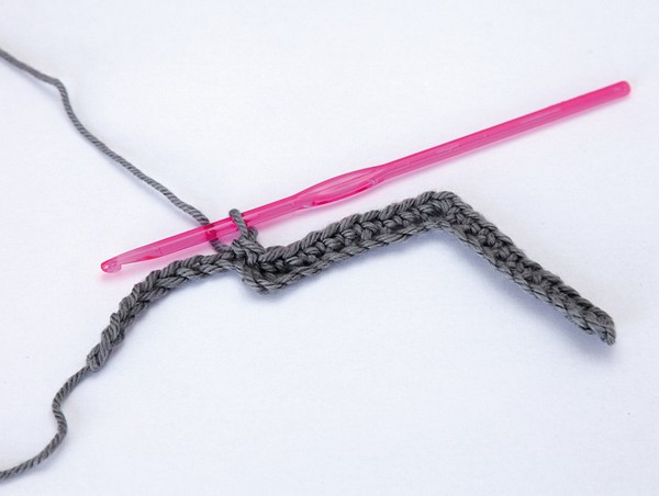 patrón ondulado de crochet paso 5 patrón ondulado de crochet paso 5