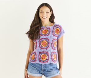 PATRÓN GRATIS Blusa Festival de Verano en Crochet