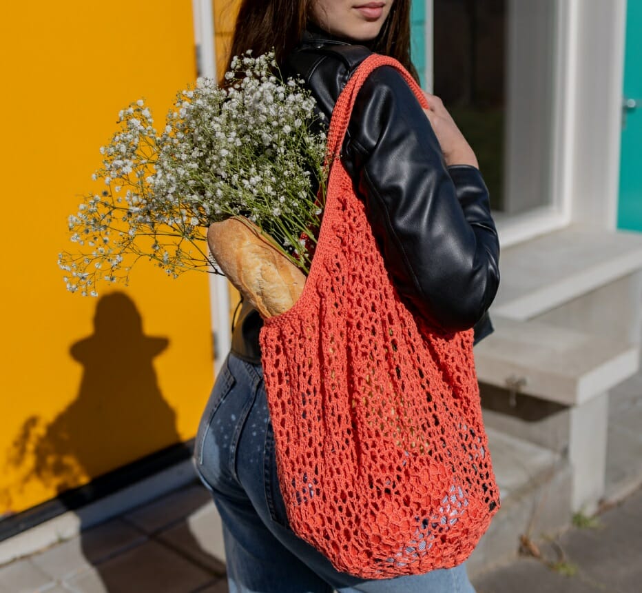 GRATIS Bolsa de Malla para Mercado en - Crochetisimo