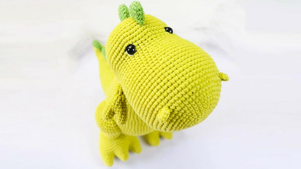 PATRON GRATIS Baby Dinosaurio Amigurumi paso a paso en Español - Crochetisimo Amigurumis PATRON GRATIS Baby Dinosaurio Amigurumi paso a paso en Español - Crochetisimo Amigurumis