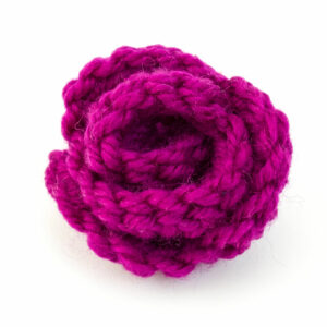 PATRÓN GRATIS Aplique Rosa Grandiflora en Crochet