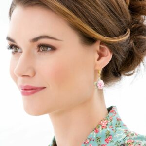 PATRÓN GRATIS Pendientes de Rosas en Crochet