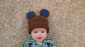 Gorro Con Orejas De Oso Para Bebé 0-6 Meses - Algodón Suave, Transpirable Y Con Diseños Bonitos