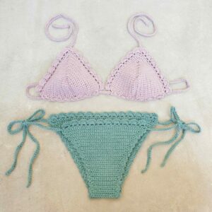 PATRÓN GRATIS Bikini Laia en Crochet