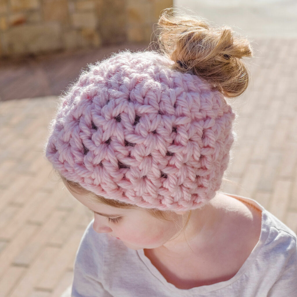 PATRÓN GRATIS Gorro Puntos Básicos en Crochet
