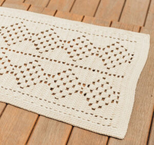 PATRÓN GRATIS Alfombra de Mullido en Crochet