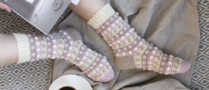 PATRÓN GRATIS Calcetines de Helado en Crochet