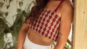 Crop Top Annie en Crochet PATRÓN GRATIS