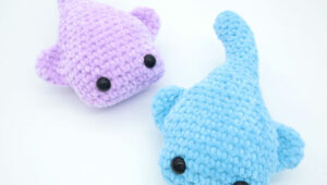 Mantarraya Juguete Amigurumi PATRÓN GRATIS