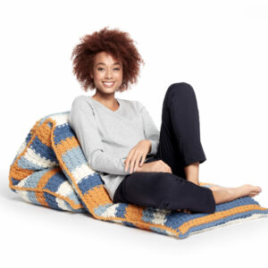 Almohada Desplegable en Crochet PATRÓN GRATIS