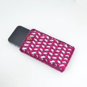 Sofisticada Funda para Iphone Patrón en Crochet Gratis