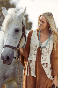 Chaleco Dakota en Crochet Patrón Gratis