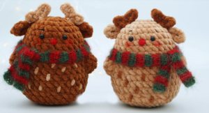 Potato Reno Amigurumi de Felpa Patron Gratis