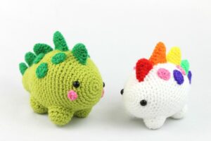 LanaSaurio Rex en Amigurumi Patrón Gratis