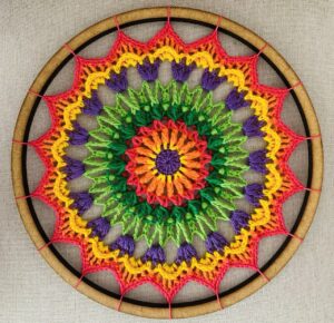 Mandala Sinfonía en Crochet Patron Gratis