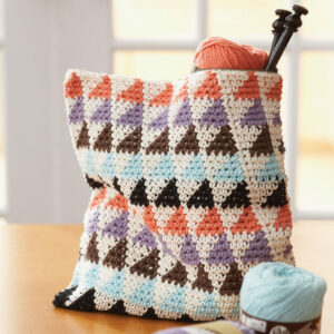 Bolso Trey Técnica Tapestry Patrón en Crochet Gratis