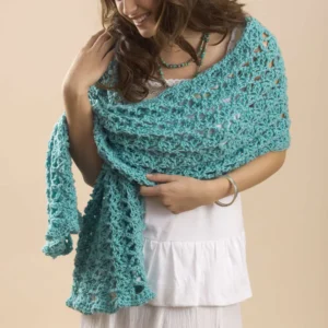 Bufanda Emily en Crochet Patrón Gratis
