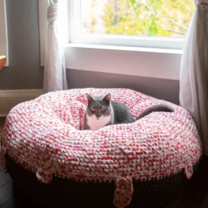 Cama Donut en Crochet Patrón Gratis
