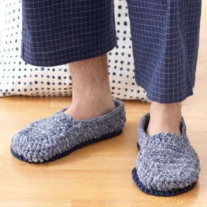 Plex Mocasines de Caballero Patrón en Crochet Gratis