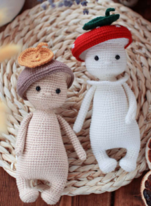 Setas del Bosque Juéguete Amigurumi Patrón Gratis