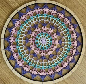 Mandala Sonia en Crochet Patrón Gratis