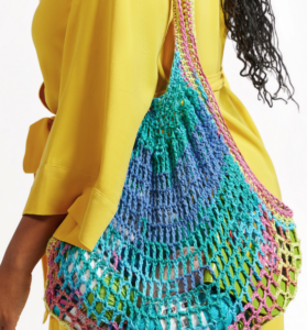 Bolsa Amelia para Mercado en Crochet Patron Gratis