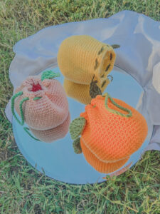 Bolsa Tutti frutti Patrón en Crochet Gratis