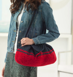 Bolso Primavera Patrón en Crochet Gratis