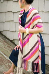 Chal Retro Apto para Principiantes en Crochet