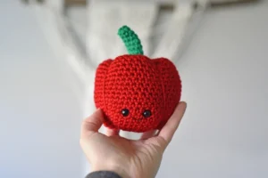 Pimiento Pimmy en Amigurumi Patrón Gratis