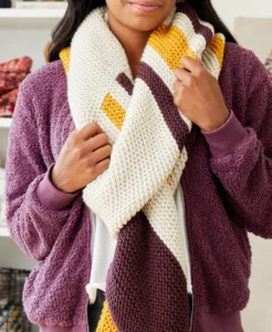 Bufanda Tifany Knitting Patrón Gratis